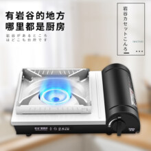 岩谷Iwatani 户外装备便携卡式炉卡磁炉瓦斯炉野炊炉火锅烧烤炉ZB-19M 岩谷ZB-19M+ZK-05烤肉盘