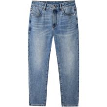 gxgjeans 男装 牛仔裤2025春季蓝色水洗宽松休闲直筒长裤子潮 蓝色-1 M (170)
