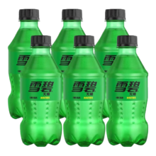 可口可乐（Coca-Cola）300ml装 迷你小瓶装可乐汽水碳酸饮料 无糖雪碧300ml*6瓶