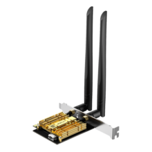 翼联（EDUP）AX210无线网卡WiFi6双频千兆PCI-E无线网卡台式机专用5374M蓝牙5.3二合一无线wifi接收器AX210GS