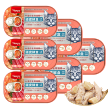 顽皮鲜盒 猫主食罐头85g*6罐 白身鲔鱼+三文鱼罐头 成猫无谷猫粮