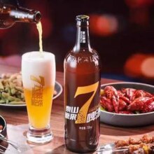 泰山啤酒 8°P 7天原浆啤酒 720mL*2瓶