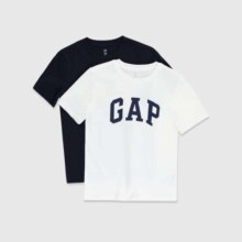 plus会员：Gap 男女儿童 100%纯棉T恤2件装