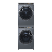 海尔（Haier） 晶彩59套洗烘套装 10KG精华洗滚筒洗衣机+热泵烘干机 超薄 以旧换新
