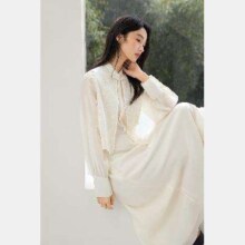 11日10点开始：DUIBAI 对白 新中式 衬衫半裙两件套 女式套装