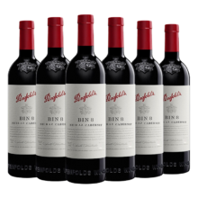 限9号京东百亿补贴：Penfolds 奔富 Bin8 设拉子赤霞珠 红葡萄酒 750ml*6瓶 整箱装