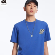 JACK&JONES 杰克琼斯 夏季圆领短袖T恤合集 深海蓝