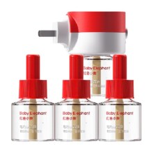 88VIP：红色小象 电热蚊香液45ml*4 蚊香加热器