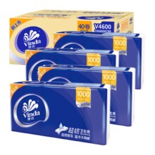 88VIP：维达 棉韧抽纸90抽40包M码￥45.40 5.7折 比上一次爆料上涨 ￥5.89