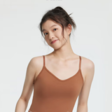 VICTORIA'S SECRET PINK 夏季背心文胸 焦糖棕 11247227