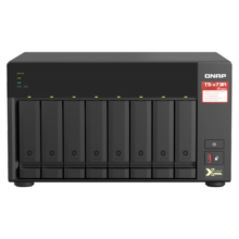 威联通（QNAP）TS-873A 8G内存 八盘位桌面式nas网络存储服务器私有云存储磁盘阵列