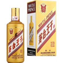 plus会员:茅台 王子酒 金王子 酱香型白酒 53度 500ml 礼盒装+凑单
