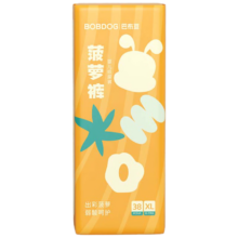 plus会员: 巴布豆（BOBDOG）新菠萝纸尿裤XL号38片(12-17KG)婴儿尿不湿