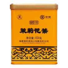 牡丹牌中粮茶叶一级茉莉花茶散茶福州茉莉袋装浓香 一级茉莉花茶218g