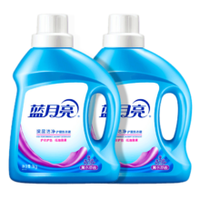 蓝月亮蓝月亮深层洁净洗衣液薰衣草留香味持久去渍批发护理套装 2瓶装