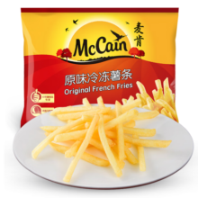 麦肯原味冷冻薯条950g 预制菜速食小吃菜肴 菜油炸食品空气炸锅食材