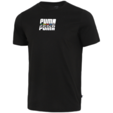 PUMA彪马短袖男装25夏季新款快干运动服健身训练半截袖上衣透气t恤男 黑色/快干/灰色logo L /180/100A