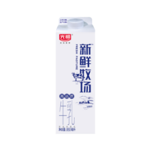 光明新鲜牧场鲜牛奶低温每日鲜语早餐整箱鲜奶高温杀菌牛乳儿童 鲜牛奶950ml*2盒