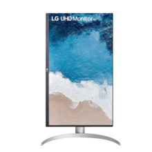 LG 27英寸 4K办公显示器 HDR400 IPS Type-C 90W反向充电 硬件校准 内置音箱 适用PS5 27UP850N