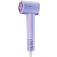 松下（Panasonic）负离子吹风机家用轻音高速电吹风大功率便携吹风筒速干不伤头发送女生朋友生日礼物空气发梳NE6M 云雾紫【亿级负离子顺发】礼盒装