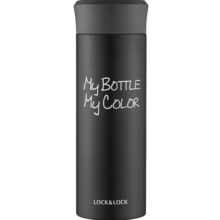 乐扣乐扣（lock&lock）缤纷保温杯 LHC4014BLK（330ml）黑色