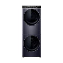 海尔 Haier 叠黛H9 S10BLD86BC 双擎热泵式洗烘套装 10KG