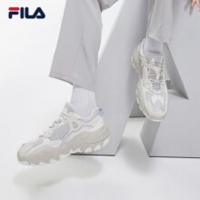 FILA斐乐跑步鞋男鞋女鞋情侣鞋掠夺者 2休闲鞋慢跑运动鞋 藕灰/银绿色-VS 39