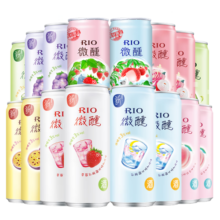 锐澳（RIO）洋酒 果酒 鸡尾酒3度微醺系列 330ml*16罐  随机发货