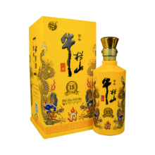 plus会员：牛栏山 百年特酿15 小黄龙 浓香型 白酒 纯粮优级 52度 500ml 单瓶装