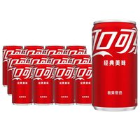 可口可乐 Coca-Cola 汽水 12瓶200ml