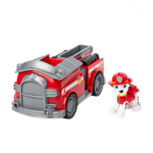 汪汪队立大功（PAW PATROL）汪汪队玩具狗狗巡逻队男女孩玩具儿童生日礼物 毛毛消防车-1辆【车狗分离】