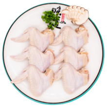 同德义利 白羽鸡全翅2斤/袋圈养全翅烧烤油炸鸡全翅冷冻食品