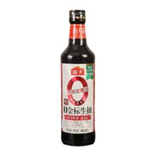 88vip：海天0金标生抽500ml×1瓶5.9元