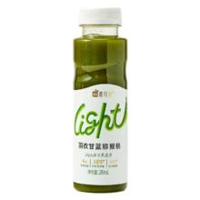 宁萌佳 唯可鲜100%HPP羽衣甘蓝果蔬汁280ml轻出羽蓝植物饮料纯鲜榨饮料