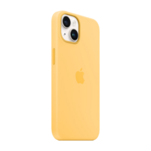Apple/苹果 iPhone 14 Plus 专用 MagSafe 硅胶保护壳-暖阳色 磁吸手机壳 苹果原装手机壳