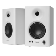 漫步者（EDIFIER）【今/次日达】MR4监听高保真有源音箱 HIFI音质 多媒体电脑电视音响 木质桌面音箱 白色429元