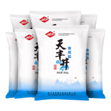 驰宇天丰井加碘食用盐精制盐自贡威西黑卤深井盐厨房调料盐 【大包装】加碘食用盐400g*7袋