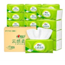 心相印 Infeelme 云感系列 抽纸 3层100抽20包*3件