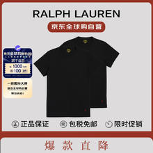 RALPH LAUREN 拉夫劳伦 男装T恤短袖内搭2件装 714835960 001黑色 L