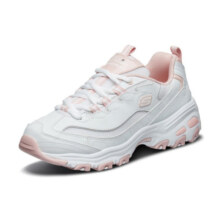 SKECHERS斯凯奇小甜豆熊猫鞋女透气轻质休闲鞋运动时尚复古防滑缓震老爹鞋 66666214/WPK 白色/粉色 38312元 (券后省0.6)