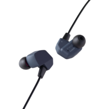 FINAL  A4000 入耳式动圈hifi重低音0.78双插针可换线耳塞高音质 深海蓝