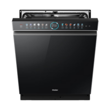 海尔（Haier）【小红花套系】双面洗嵌入式洗碗机W5000Plus 升级18套+3大容量 UV双重除菌EYBW18566JHU1国家补贴