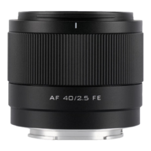 唯卓仕40mm F2.5镜头索尼口尼康口轻巧全画幅自动对焦大光圈定焦镜头适用于Z卡口FE卡口微单相机人文镜头 AF 40/2.5 FE（索尼FE卡口） 官方标配