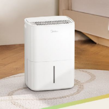 再降价、plus会员：Midea 美的小方物除湿机 除湿量12升/天 App智控 除菌升级款 CF12BD/N7-DO1