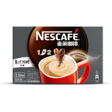 雀巢（Nestle）咖啡1+2特浓低糖*速溶三合一冲调饮品30条390g陈立农同款