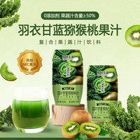PLANT'ISM 植物主义 羽衣甘蓝果蔬汁210ML*2瓶+12瓶50%果汁含NFC猕猴桃汁