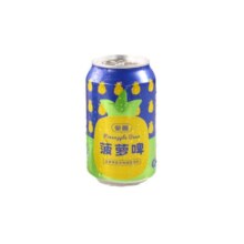 【央视网选】豪园 菠萝啤经典果啤碳酸饮料330ml*8瓶整箱无酒精