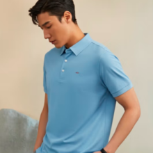 20点！YOUNGOR 雅戈尔 男士纯棉短袖POLO衫