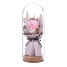 RoseBox康乃馨永生花摆件情人节生日礼物纪念日送女生朋友老婆妈妈实用