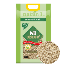 N1 爱宠爱猫N1玉米红茶绿茶活性炭混合豆腐猫砂6.5kg大包装猫砂可冲厕所 玉米豆腐砂6.5kg【单包】 2.0mm颗粒